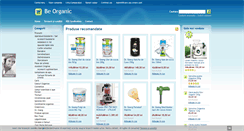 Desktop Screenshot of beorganic.ro